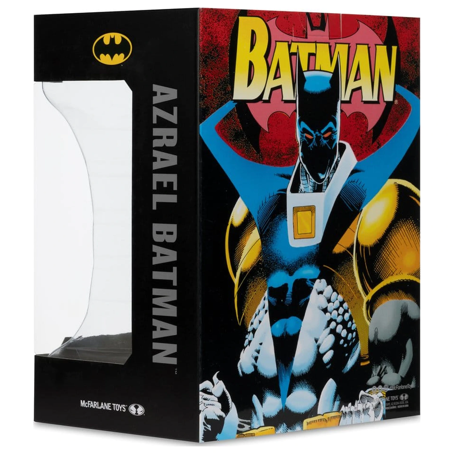 Batman DC Direct 1/3 Azrael Batman Mask (Batman: Knightfall) (Gold Label Collection) Mini-replika 18 cm termékfotó