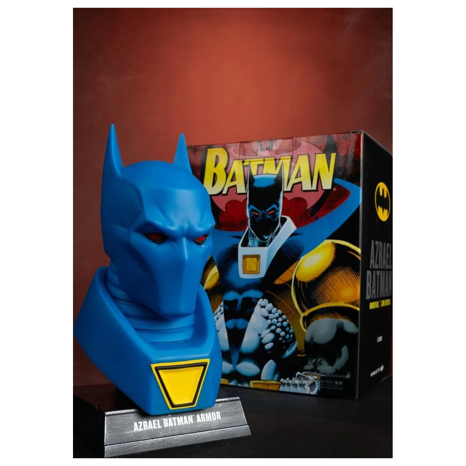 Batman DC Direct 1/3 Azrael Batman Mask (Batman: Knightfall) (Gold Label Collection) Mini-replika 18 cm termékfotó