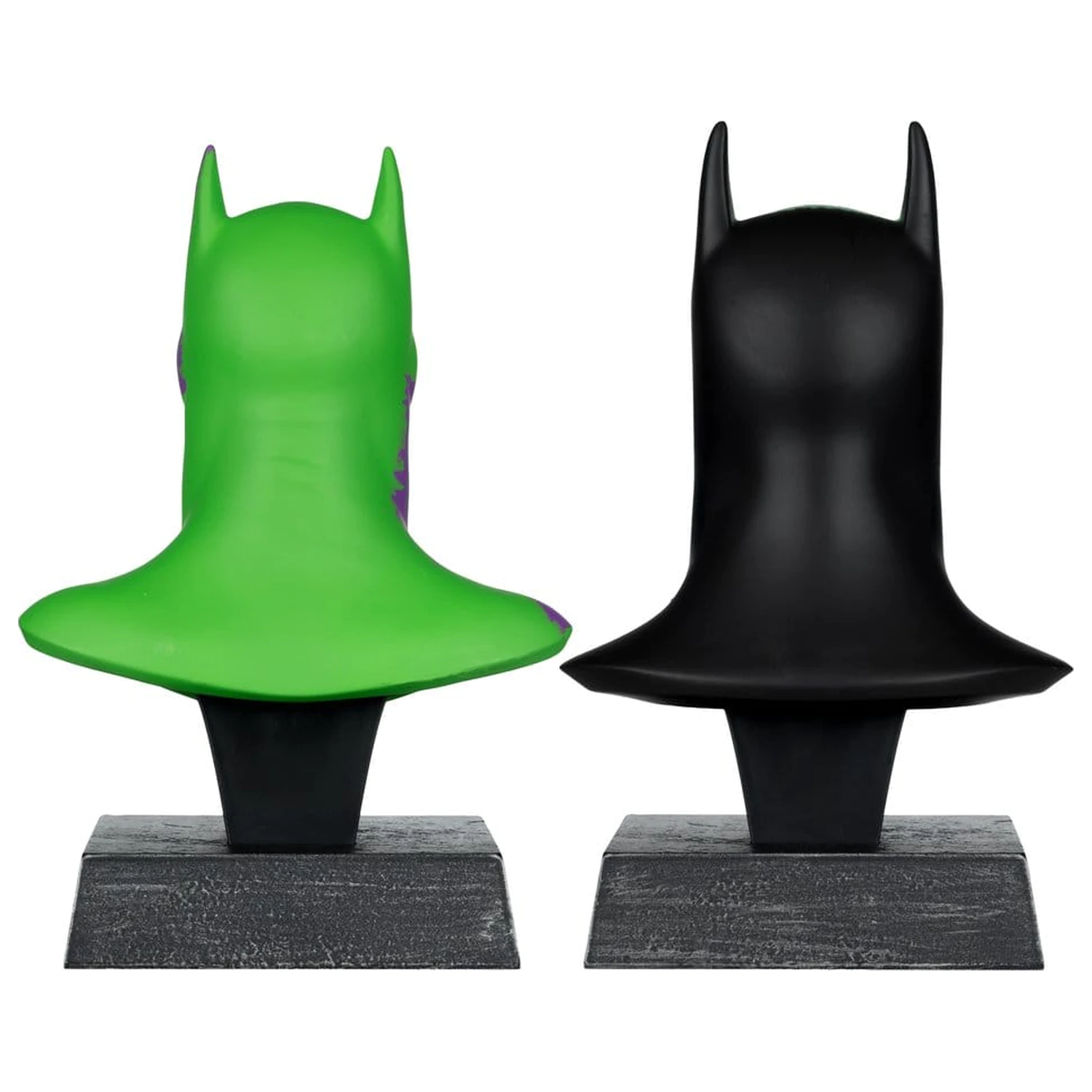 Batman DC Direct 2 db-os mini replika csomag 1/3 Batman Cowls Hush & Knightfall (Jokerized) (Gold Label) 18 cm termékfotó