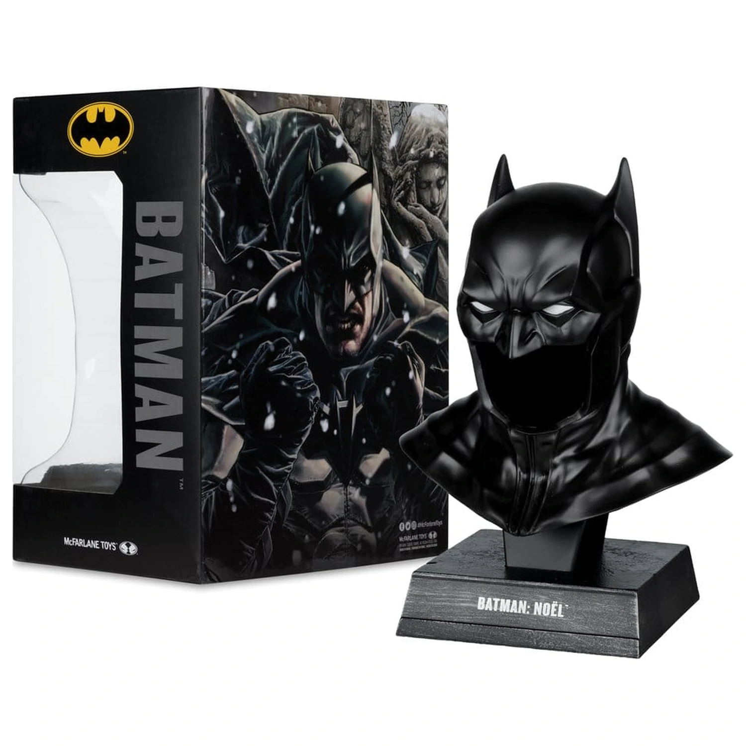 Batman DC Direct Mini-replika 1/3 Batman Mask (Batman: Noel) 23 cm termékfotó