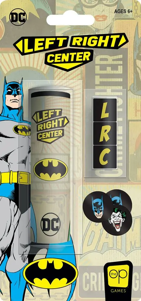 Batman Dice Game Left Right Center Angol nyelvű termékfotó