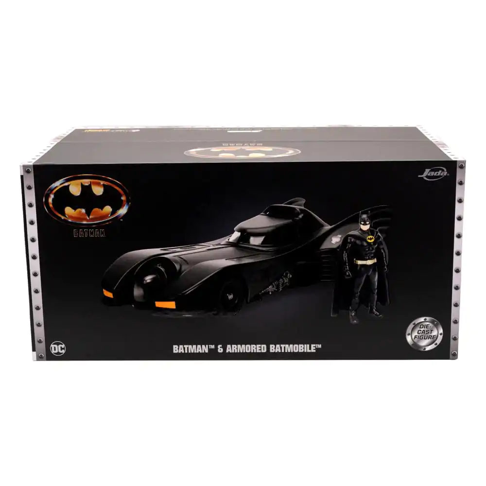 Batman Diecast Model 1/24 1989 Batmobile és figura termékfotó