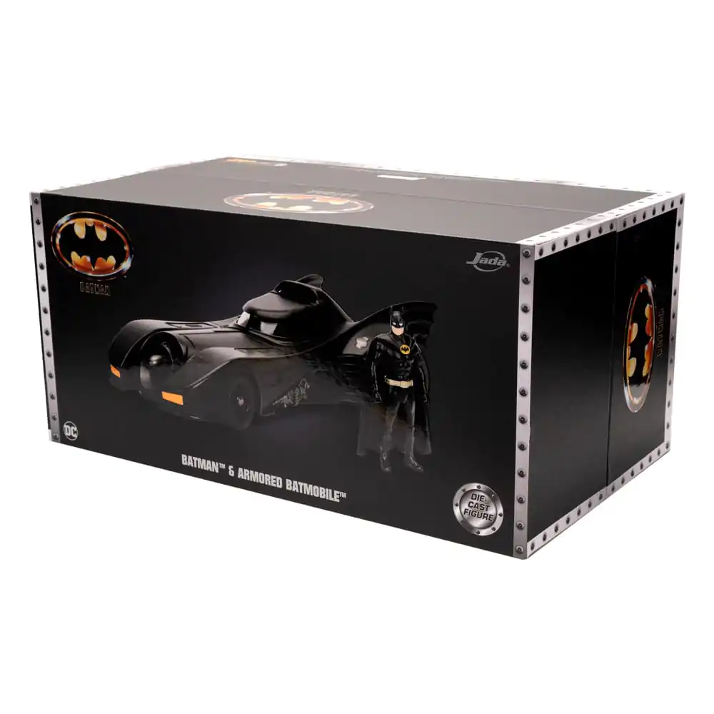 Batman Diecast Model 1/24 1989 Batmobile és figura termékfotó