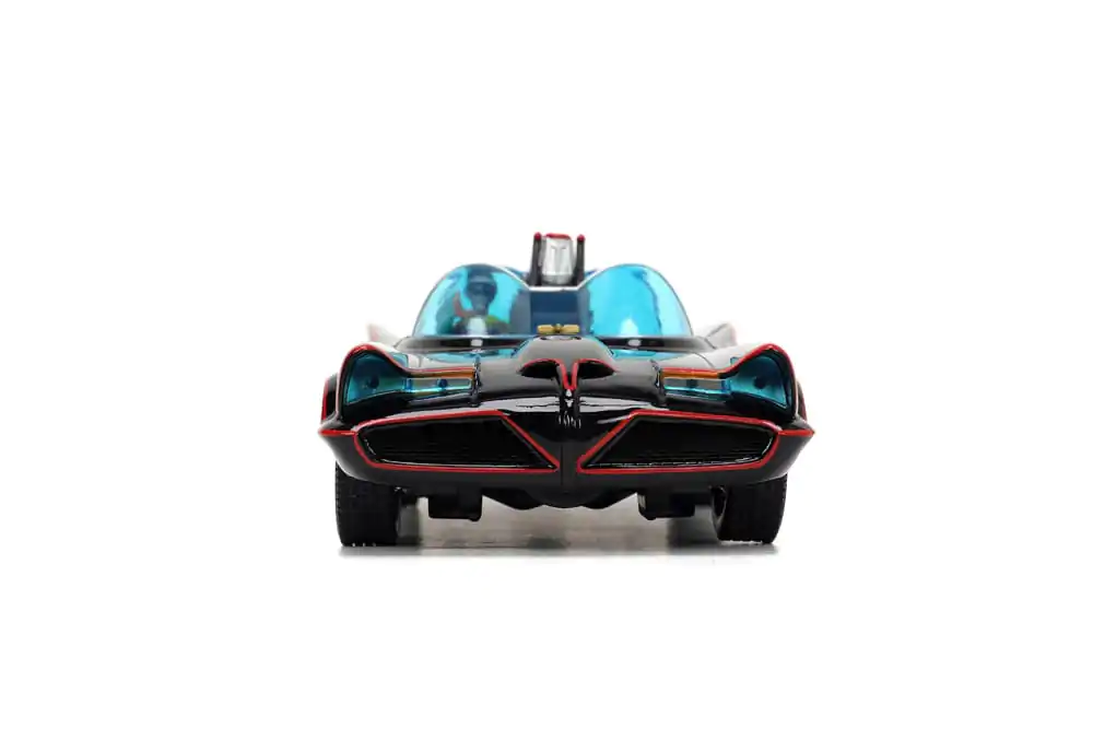 Batman Diecast Model 1/24 Pack of 5 Classic TV Series Batman, Robin, Joker, Penguin figurák és Batmobile termékfotó