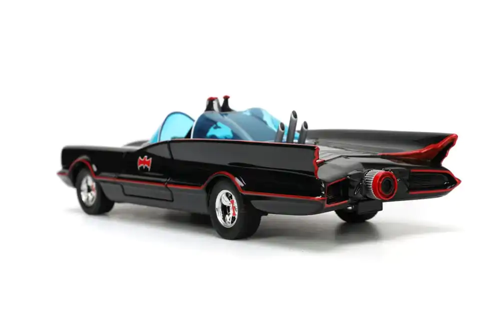 Batman Diecast Model 1/24 Pack of 5 Classic TV Series Batman, Robin, Joker, Penguin figurák és Batmobile termékfotó