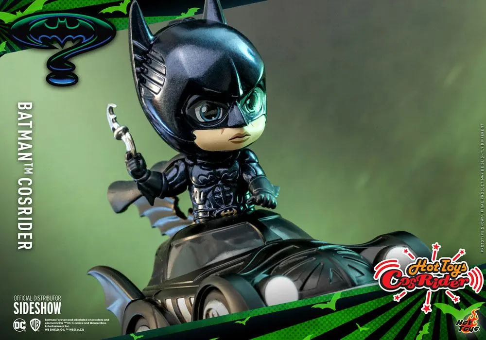 Batman Forever CosRider Batman Mini figura hanggal és világítással 13 cm termékfotó