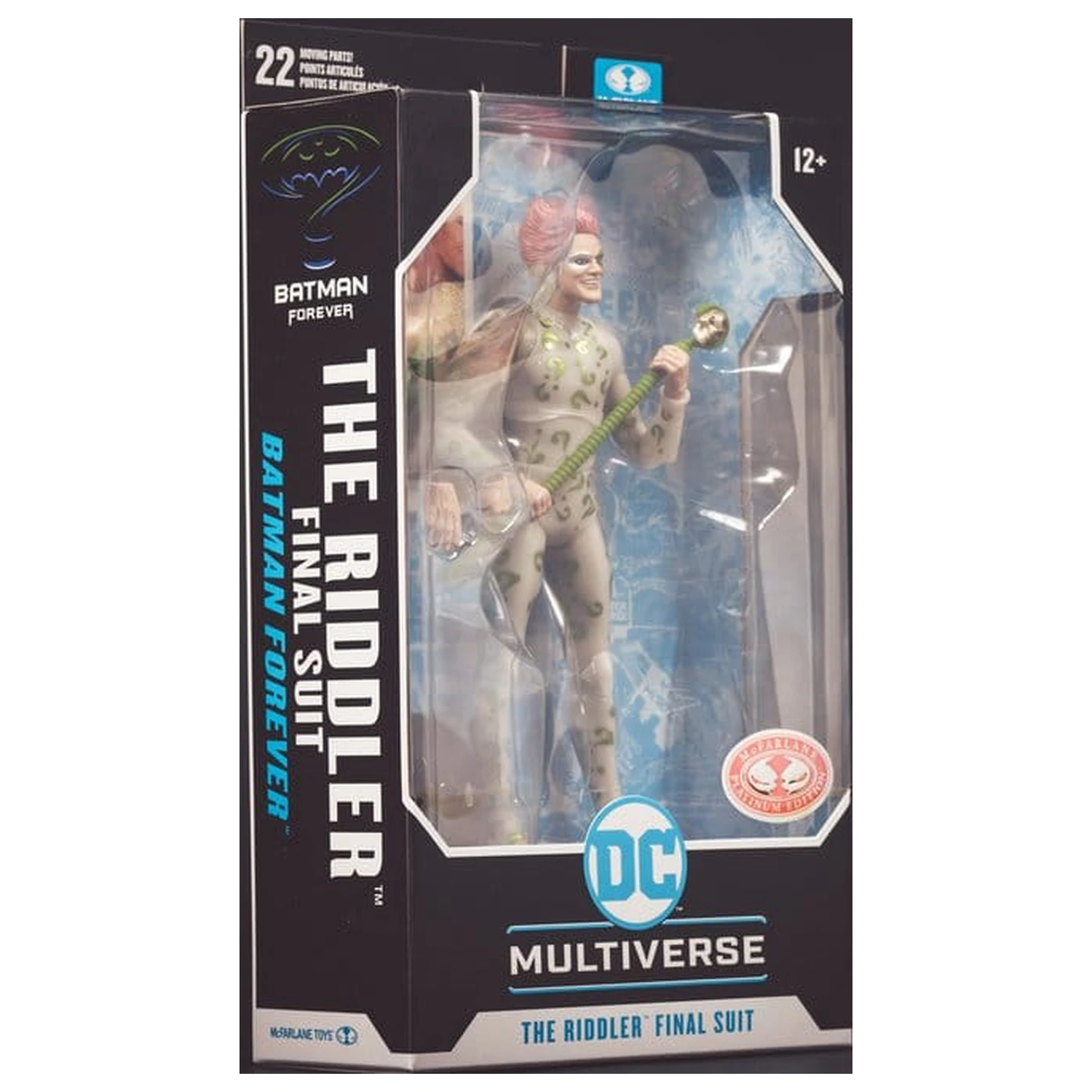 Batman Forever DC Multiverse Riddler (Final Suit) (Red Platinum Edition) akciófigura 18 cm termékfotó