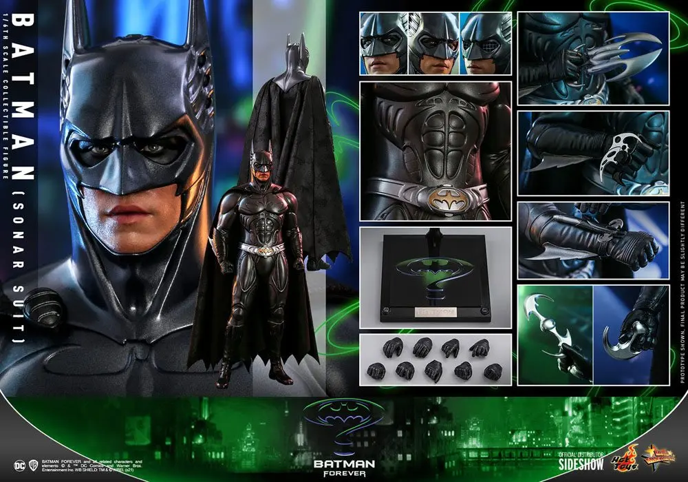 Batman Forever Movie Masterpiece 1/6 Batman (Sonar Suit) akciófigura 30 cm termékfotó