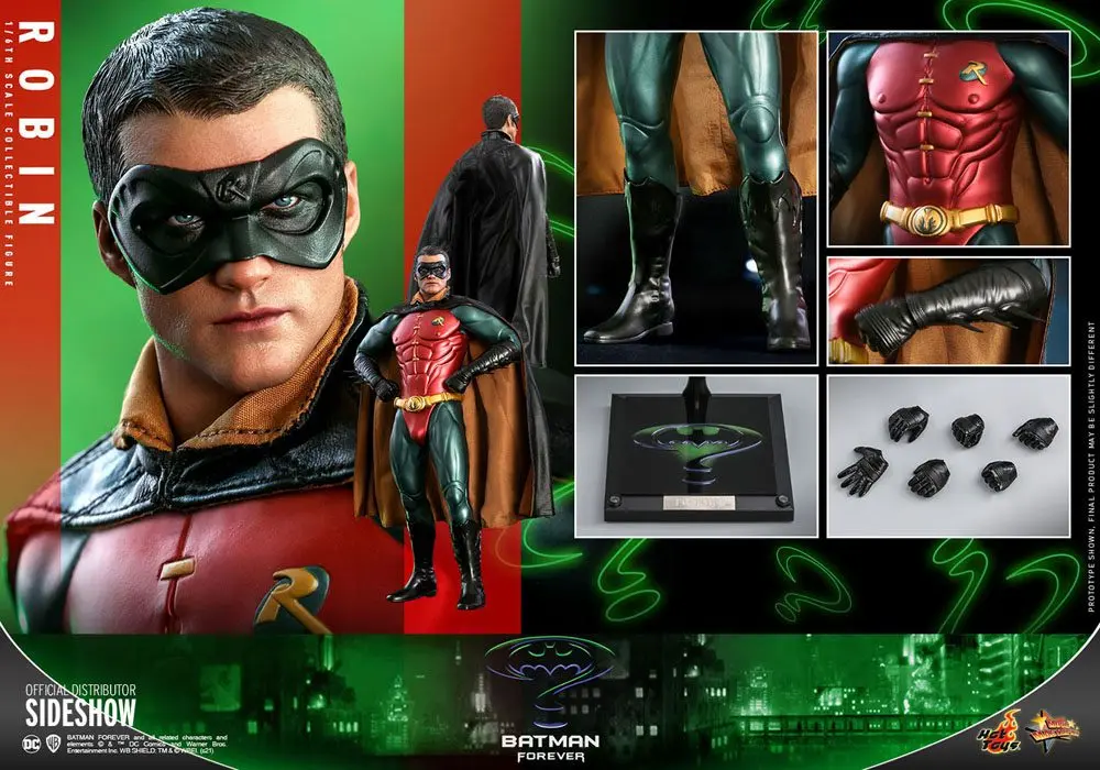 Batman Forever Movie Masterpiece 1/6 Robin akciófigura 30 cm termékfotó
