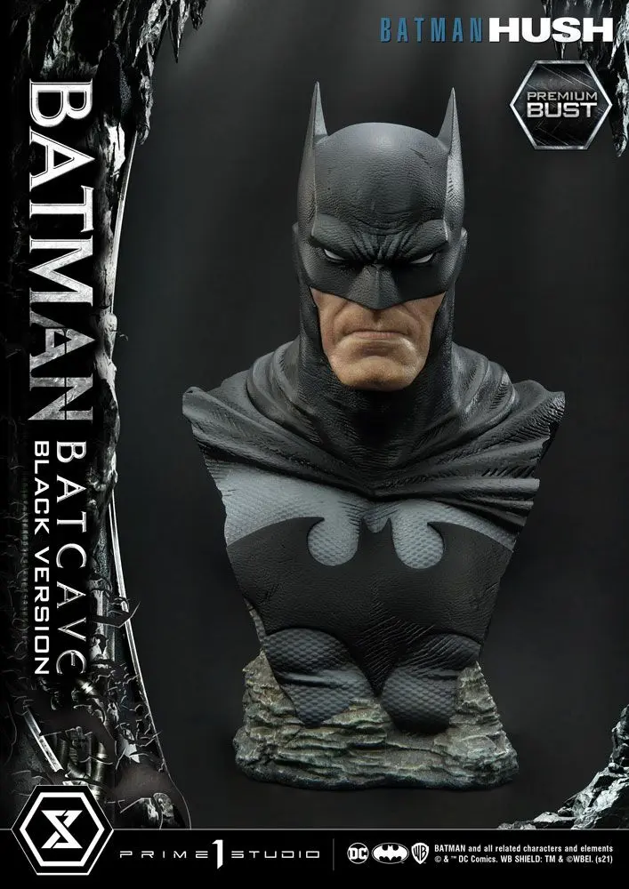 Batman Hush1/3 Batman Batcave Black Version mellszobor figura 20 cm termékfotó