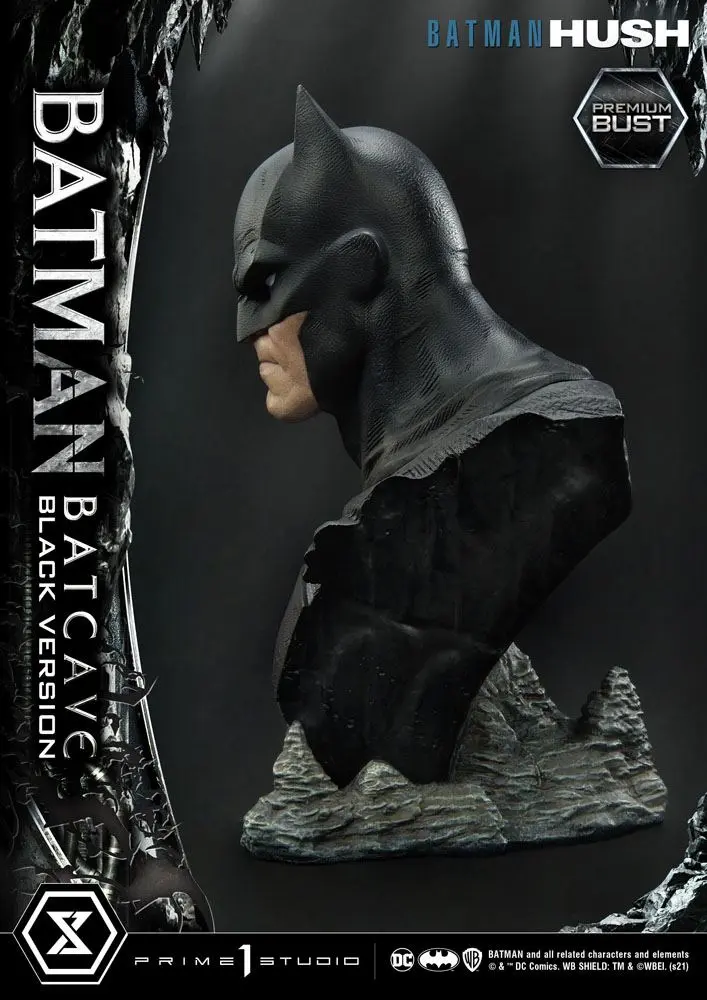 Batman Hush1/3 Batman Batcave Black Version mellszobor figura 20 cm termékfotó