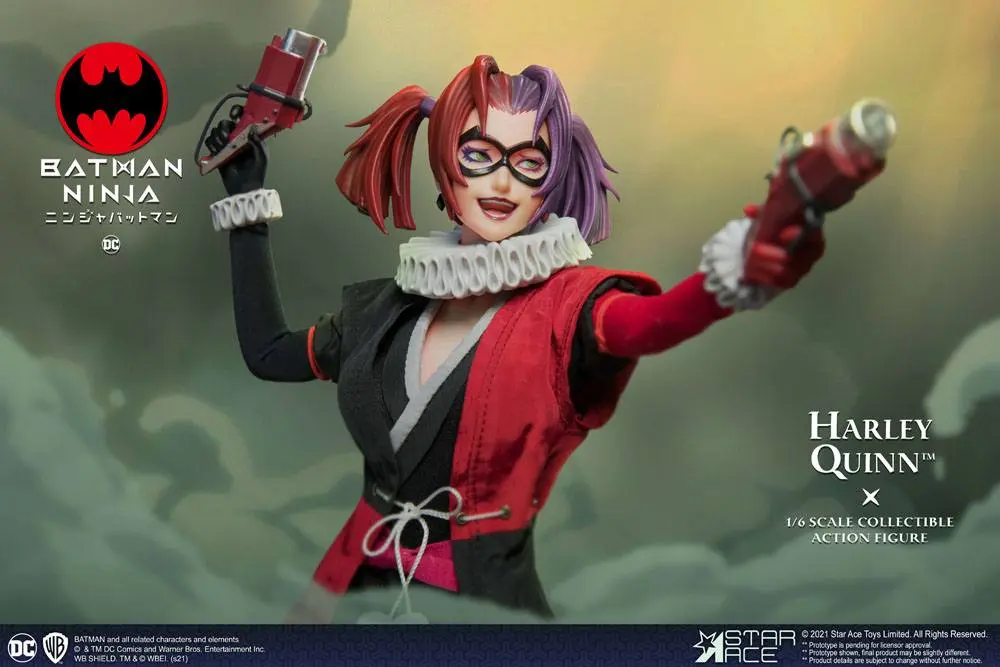 Batman Ninja My Favourite Movie 1/6 Harley Quinn Deluxe akciófigura Ver. 30 cm termékfotó