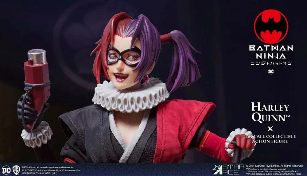 Batman Ninja My Favourite Movie 1/6 Harley Quinn Deluxe akciófigura Ver. 30 cm termékfotó