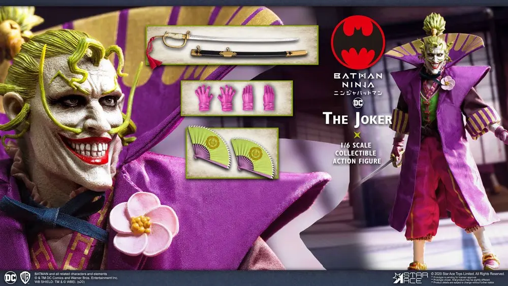 Batman Ninja My Favourite Movie 1/6 Joker Special Ver. akciófigura 30 cm termékfotó