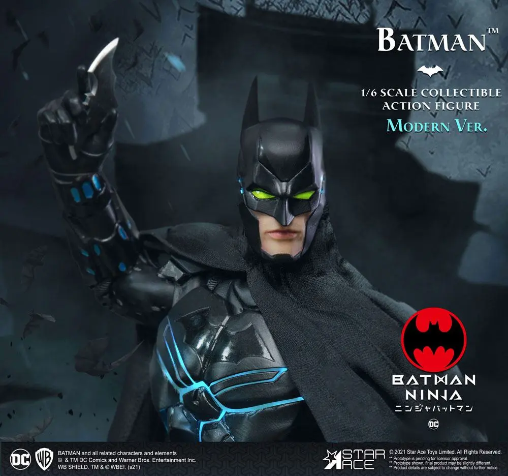 Batman Ninja My Favourite Movie 1/6 Modern Batman akciófigura 30 cm termékfotó