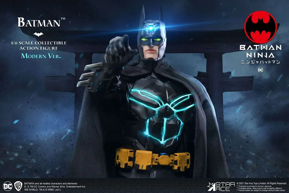Batman Ninja My Favourite Movie 1/6 Modern Batman akciófigura 30 cm termékfotó