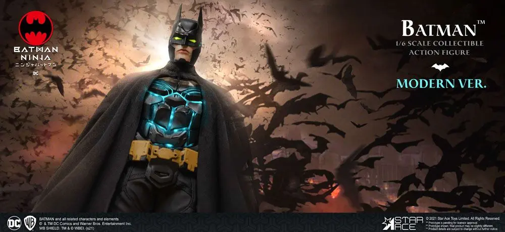 Batman Ninja My Favourite Movie 1/6 Modern Batman akciófigura 30 cm termékfotó