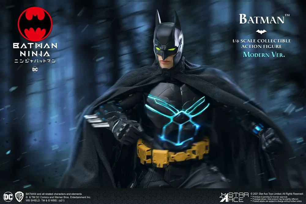 Batman Ninja My Favourite Movie 1/6 Modern Batman Deluxe Ver. akciófigura 30 cm termékfotó