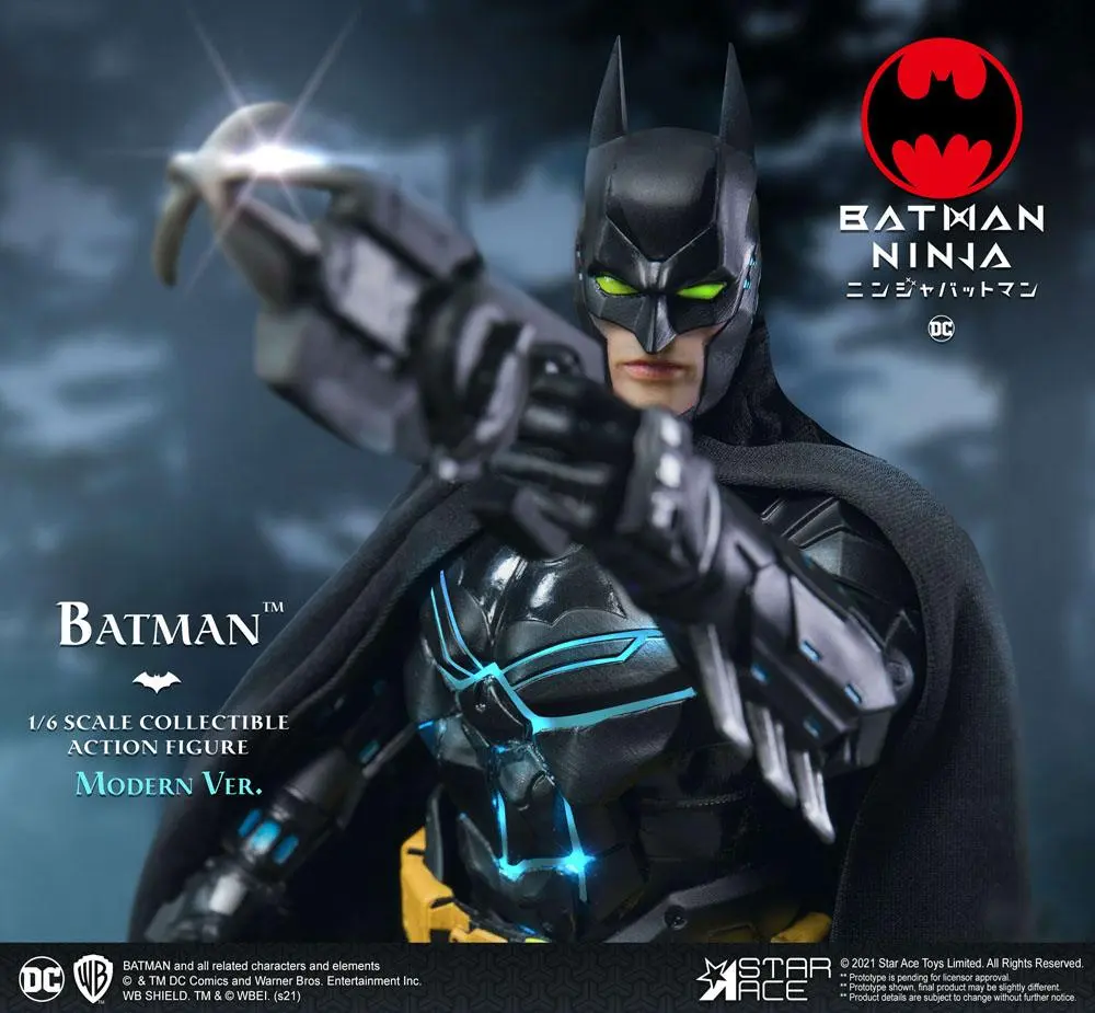 Batman Ninja My Favourite Movie 1/6 Modern Batman Deluxe Ver. akciófigura 30 cm termékfotó