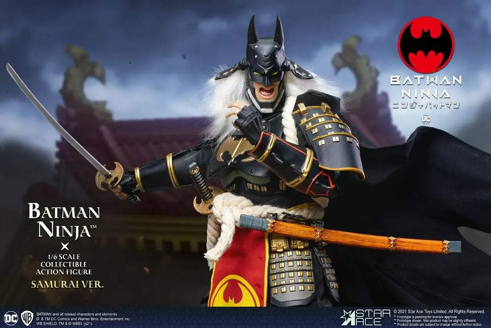 Batman Ninja My Favourite Movie 1/6 Ninja Batman Deluxe Ver. akciófigura 30 cm termékfotó
