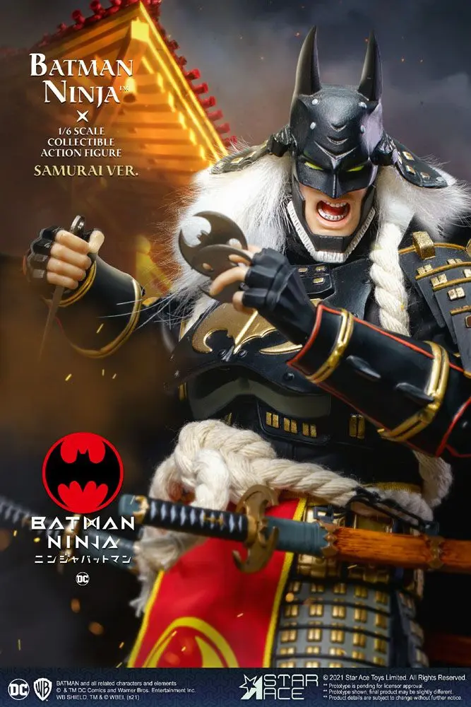 Batman Ninja My Favourite Movie 1/6 Ninja Batman Deluxe Ver. akciófigura 30 cm termékfotó