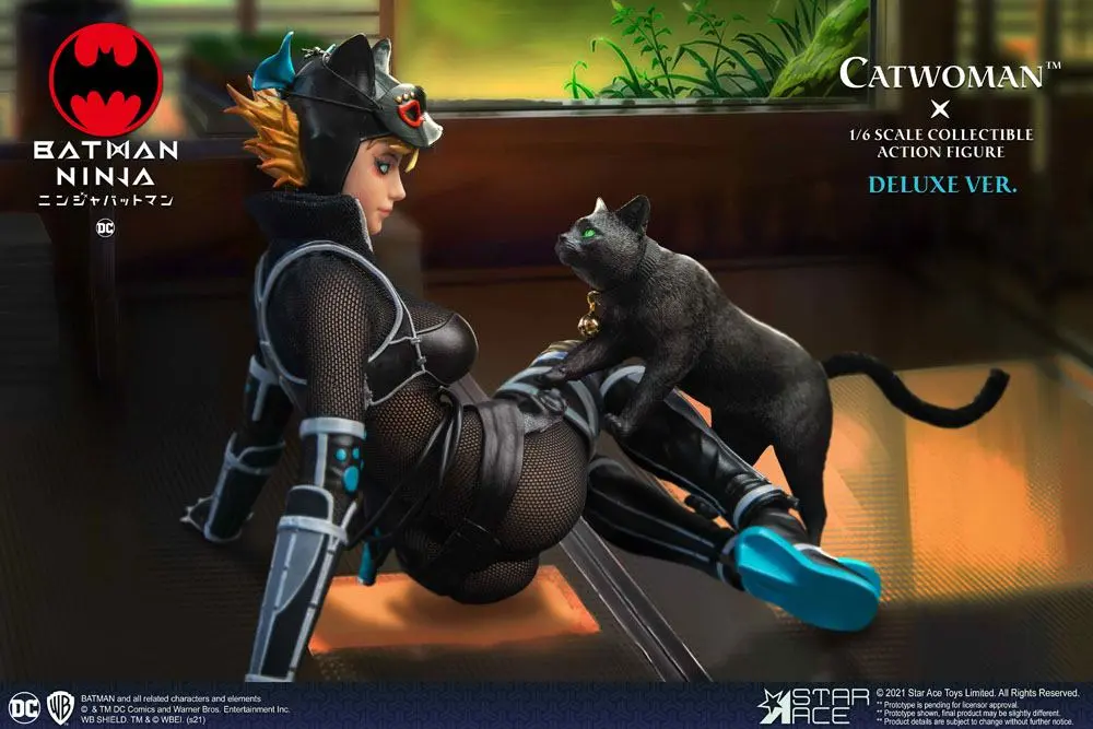 Batman Ninja My Favourite Movie 1/6 Ninja Catwoman Deluxe akciófigura Ver. 30 cm termékfotó