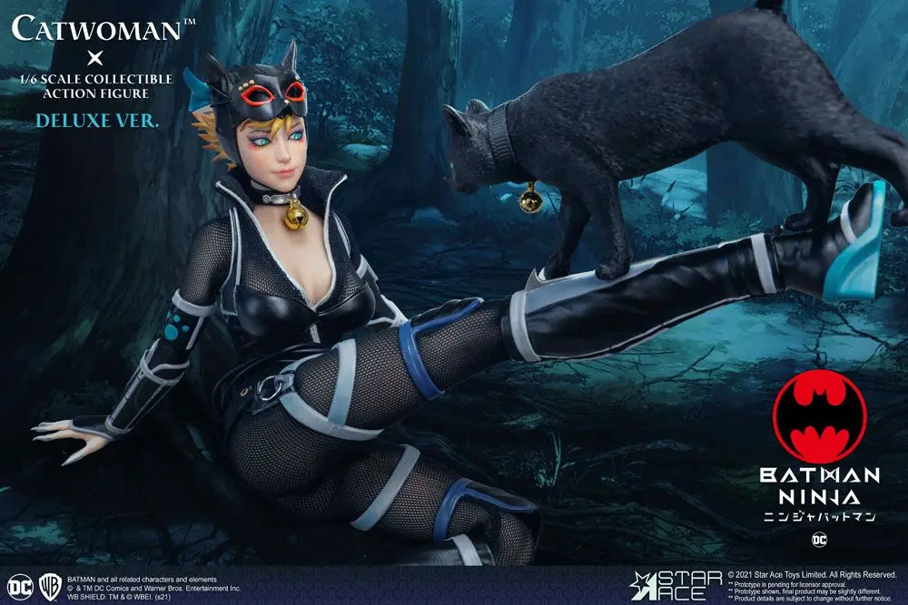 Batman Ninja My Favourite Movie 1/6 Ninja Catwoman Deluxe akciófigura Ver. 30 cm termékfotó