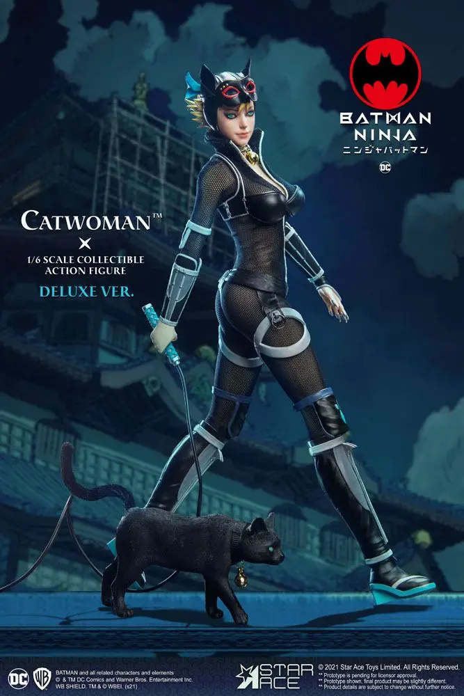 Batman Ninja My Favourite Movie 1/6 Ninja Catwoman Deluxe akciófigura Ver. 30 cm termékfotó
