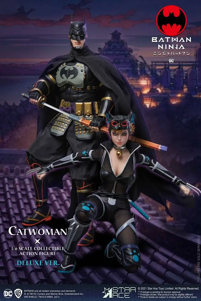 Batman Ninja My Favourite Movie 1/6 Ninja Catwoman Deluxe akciófigura Ver. 30 cm termékfotó