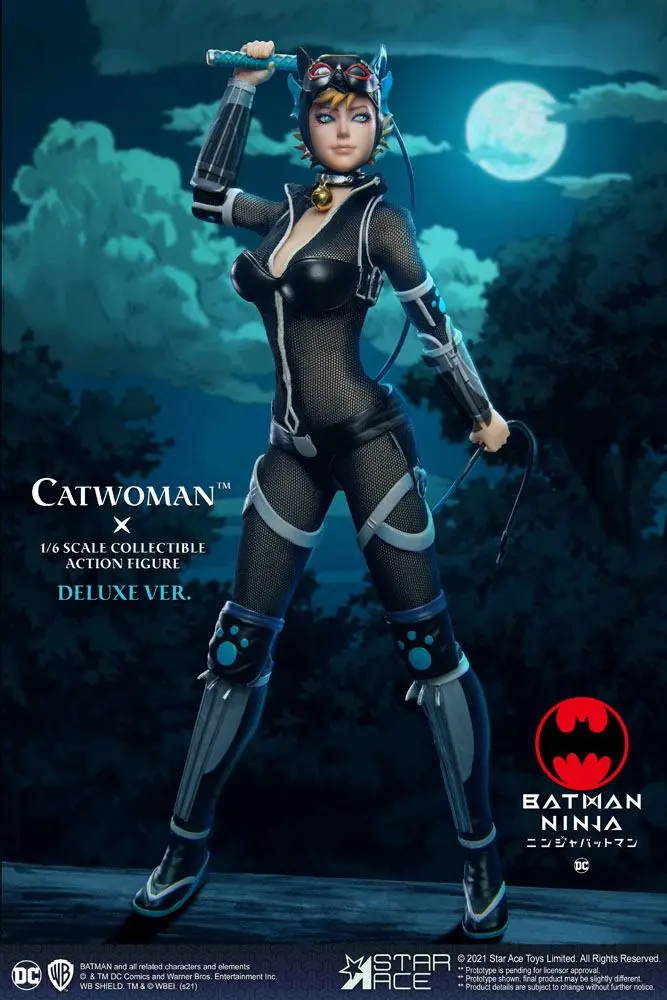 Batman Ninja My Favourite Movie 1/6 Ninja Catwoman Deluxe akciófigura Ver. 30 cm termékfotó
