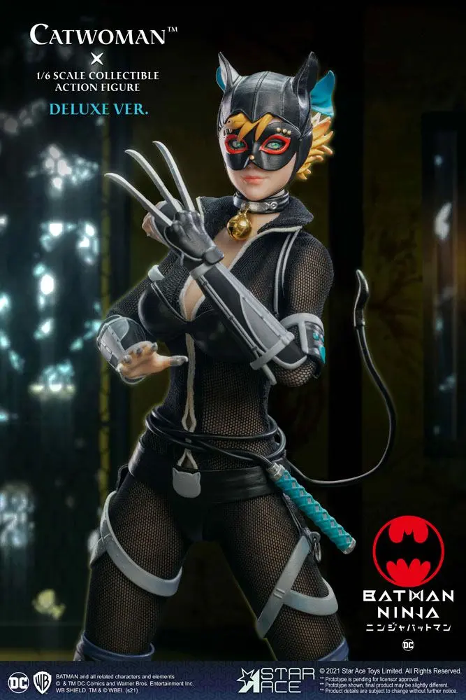 Batman Ninja My Favourite Movie 1/6 Ninja Catwoman Deluxe akciófigura Ver. 30 cm termékfotó