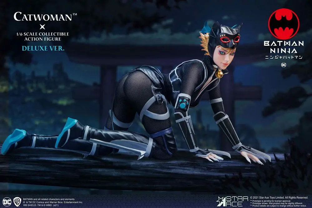 Batman Ninja My Favourite Movie 1/6 Ninja Catwoman Deluxe akciófigura Ver. 30 cm termékfotó