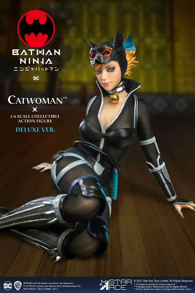 Batman Ninja My Favourite Movie 1/6 Ninja Catwoman Deluxe akciófigura Ver. 30 cm termékfotó