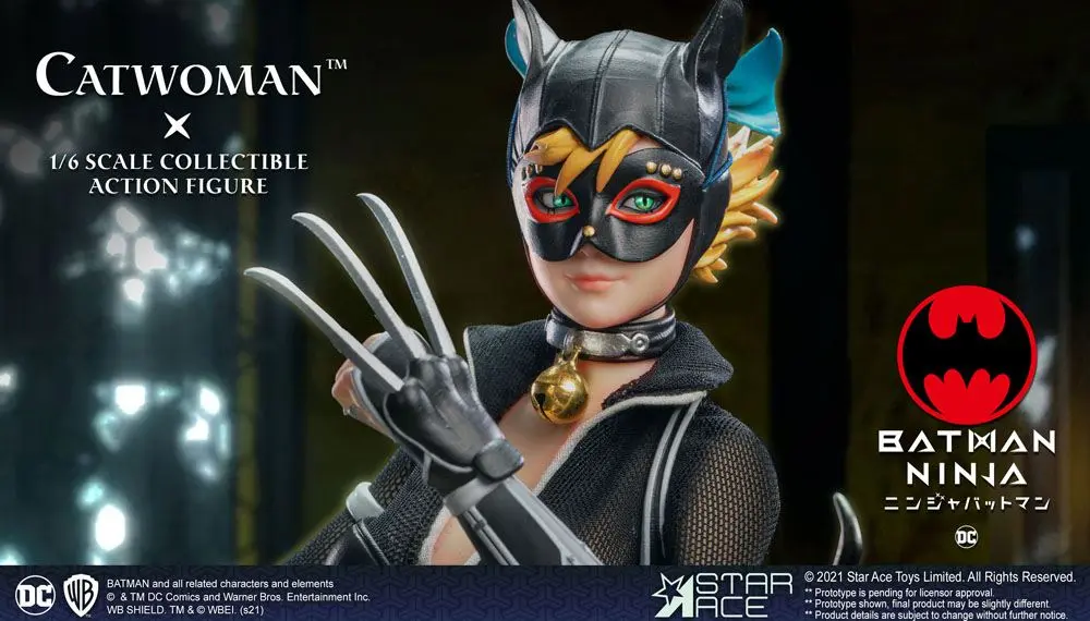 Batman Ninja My Favourite Movie 1/6 Ninja Catwoman Normal akciófigura Ver. 30 cm termékfotó