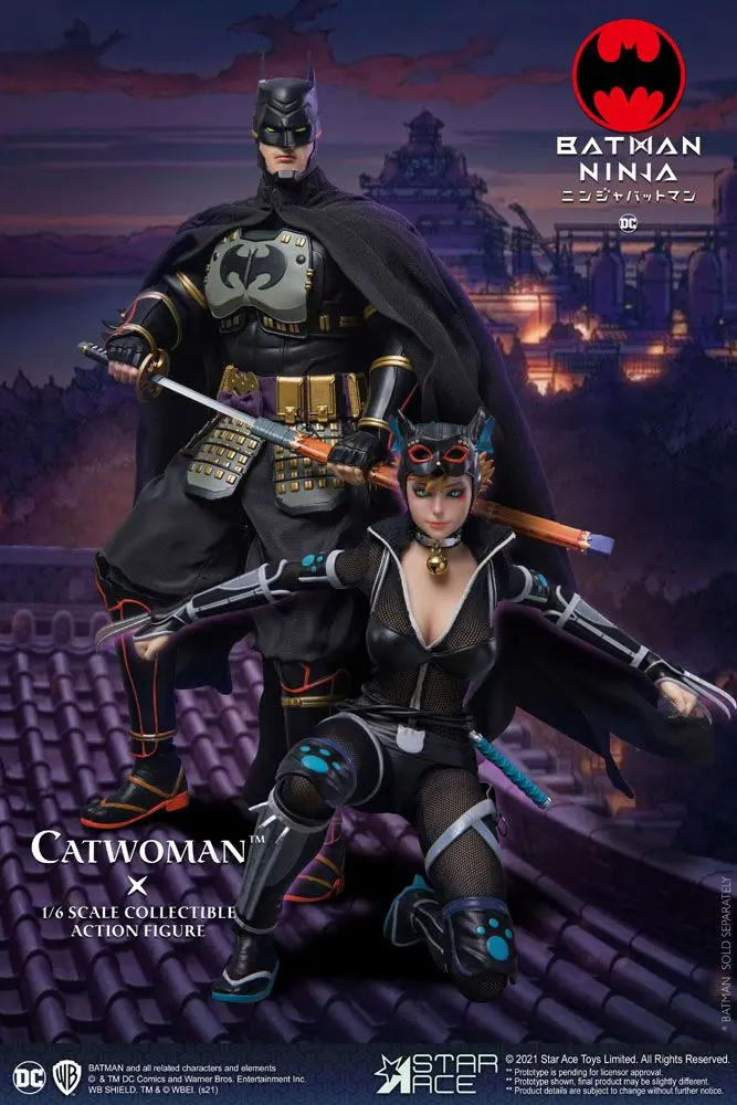 Batman Ninja My Favourite Movie 1/6 Ninja Catwoman Normal akciófigura Ver. 30 cm termékfotó
