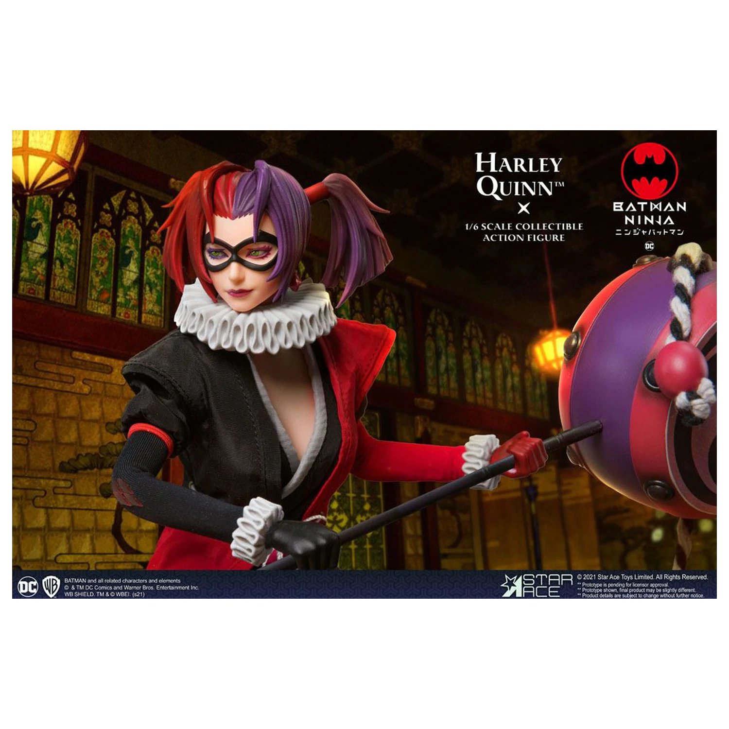 Batman Ninja My Favourite Movie akciófigura 1/6 Harley Quinn Normal Ver. 30 cm termékfotó