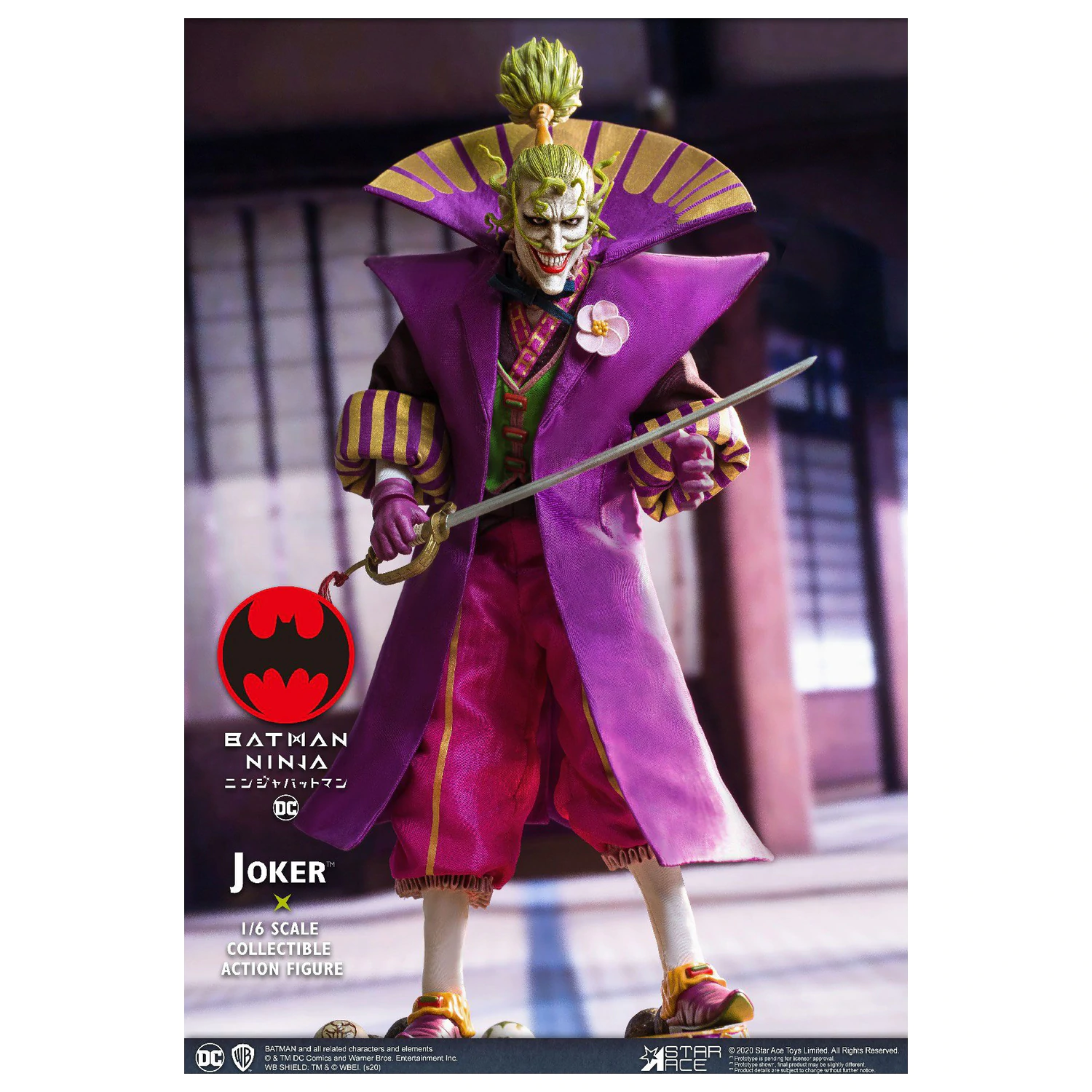 Batman Ninja My Favourite Movie akciófigura 1/6 Joker 30 cm termékfotó