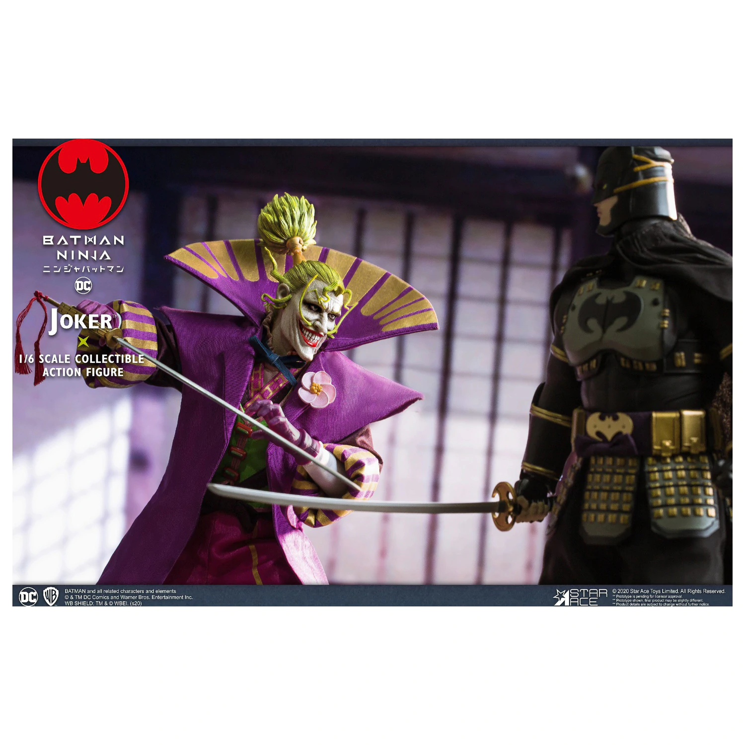 Batman Ninja My Favourite Movie akciófigura 1/6 Joker 30 cm termékfotó