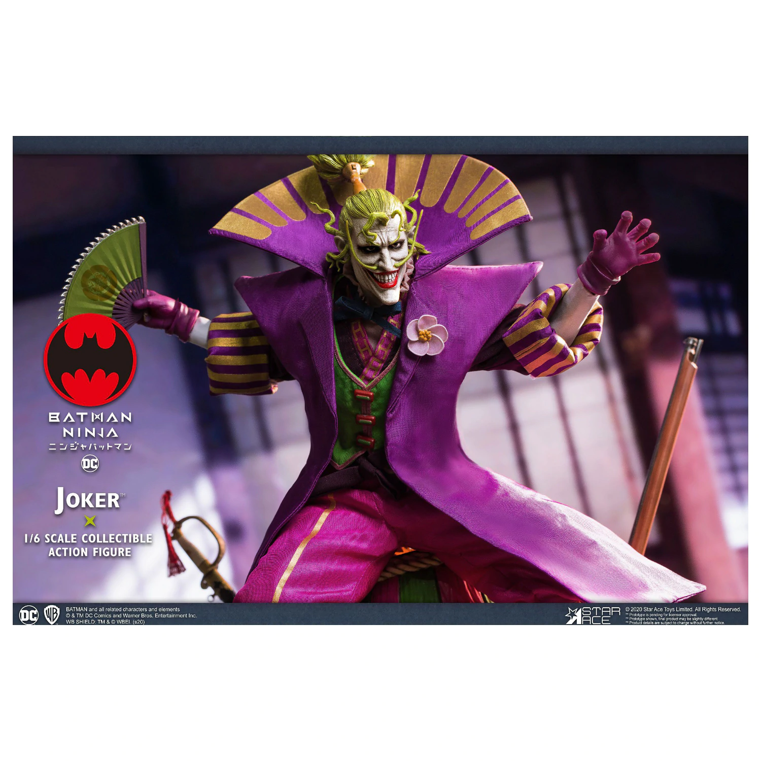 Batman Ninja My Favourite Movie akciófigura 1/6 Joker 30 cm termékfotó