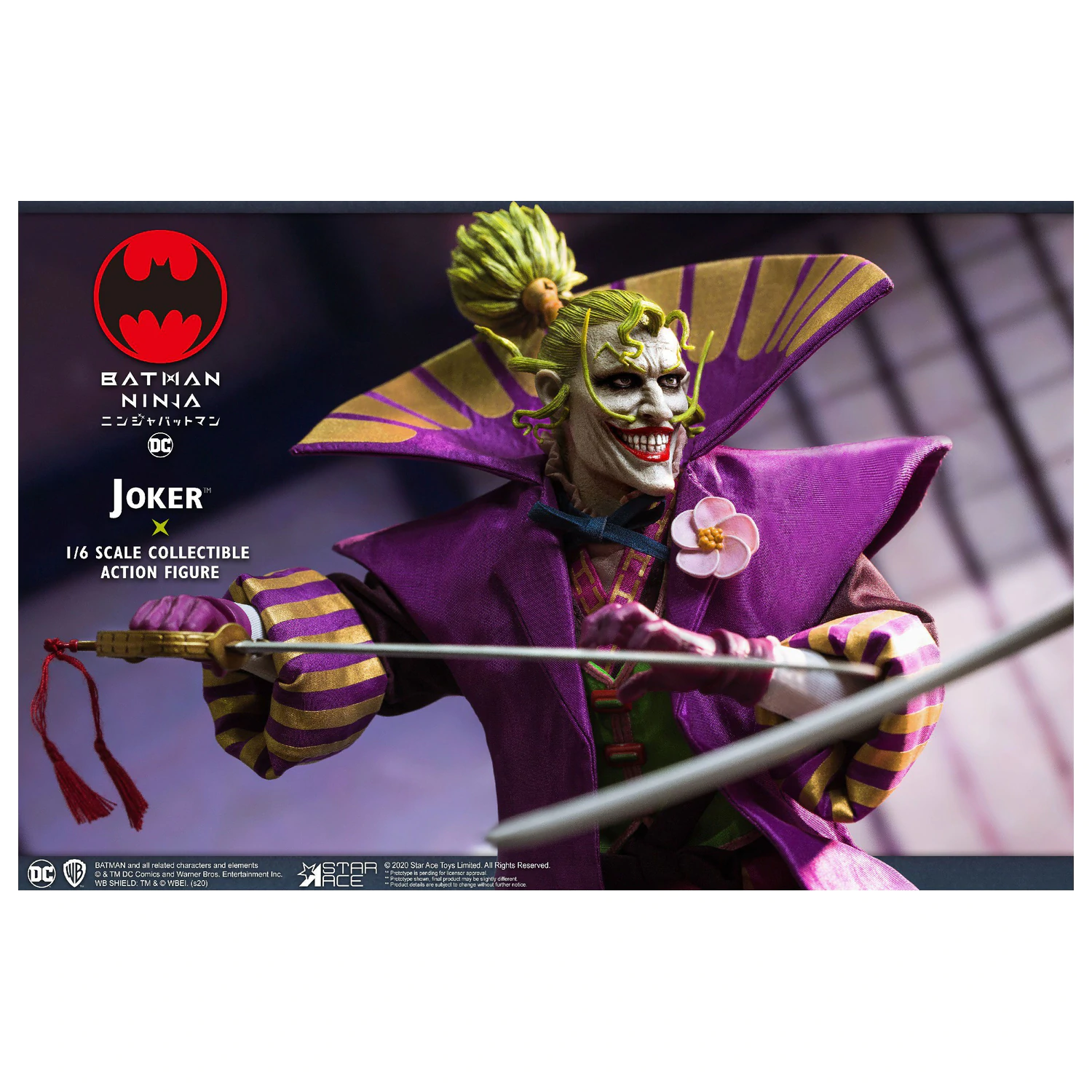 Batman Ninja My Favourite Movie akciófigura 1/6 Joker 30 cm termékfotó