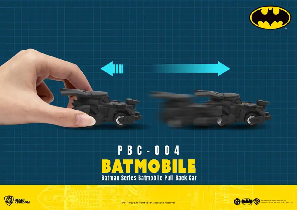 Batman Pull Back Cars Blind Box 6 db-os csomag termékfotó