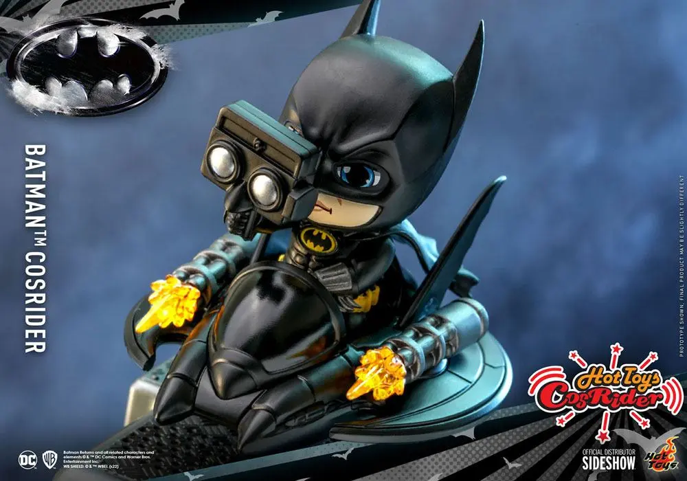 Batman Returns CosRider Batman Mini figura hanggal és világítással 13 cm termékfotó