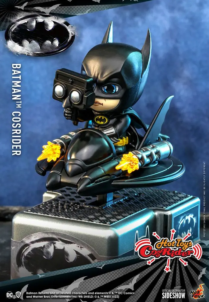 Batman Returns CosRider Batman Mini figura hanggal és világítással 13 cm termékfotó