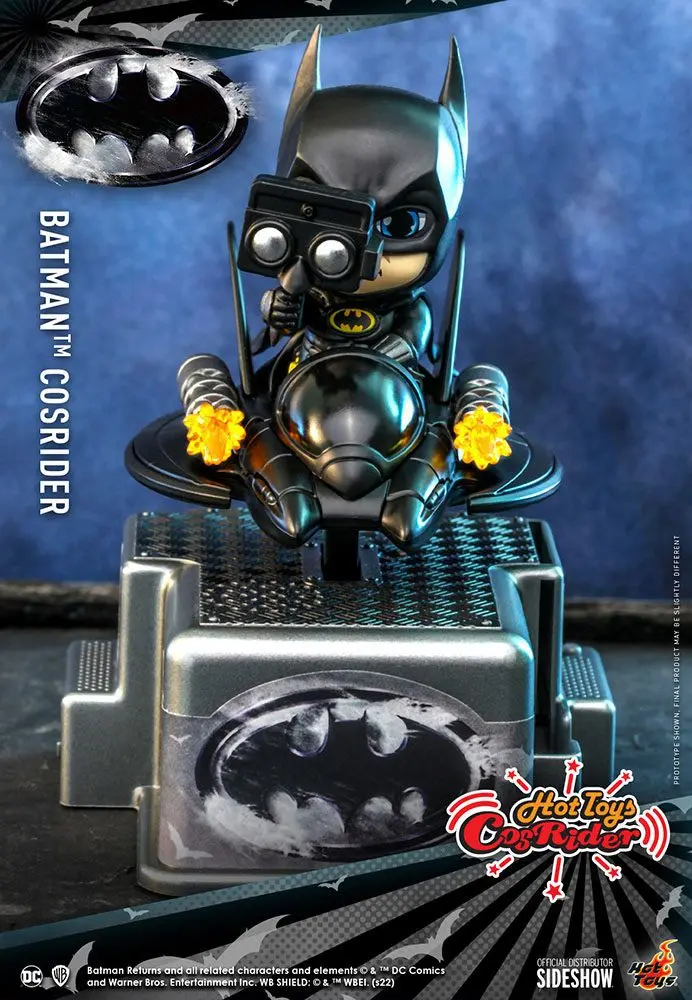 Batman Returns CosRider Batman Mini figura hanggal és világítással 13 cm termékfotó
