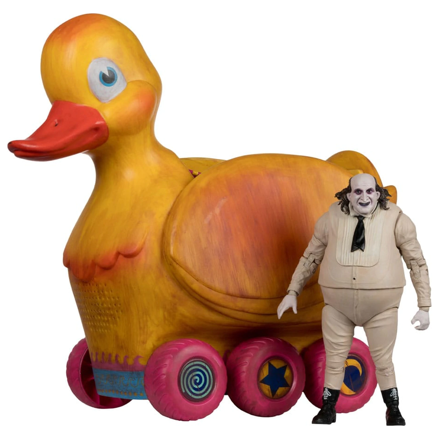 Batman Returns DC Multiverse The Duck & Penguin akciófigura és jármű 24 cm termékfotó