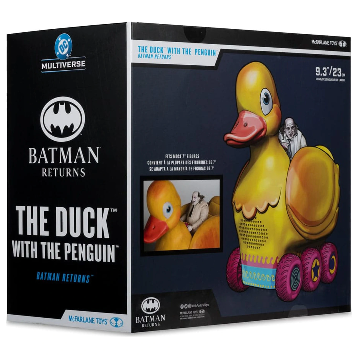 Batman Returns DC Multiverse The Duck & Penguin akciófigura és jármű 24 cm termékfotó
