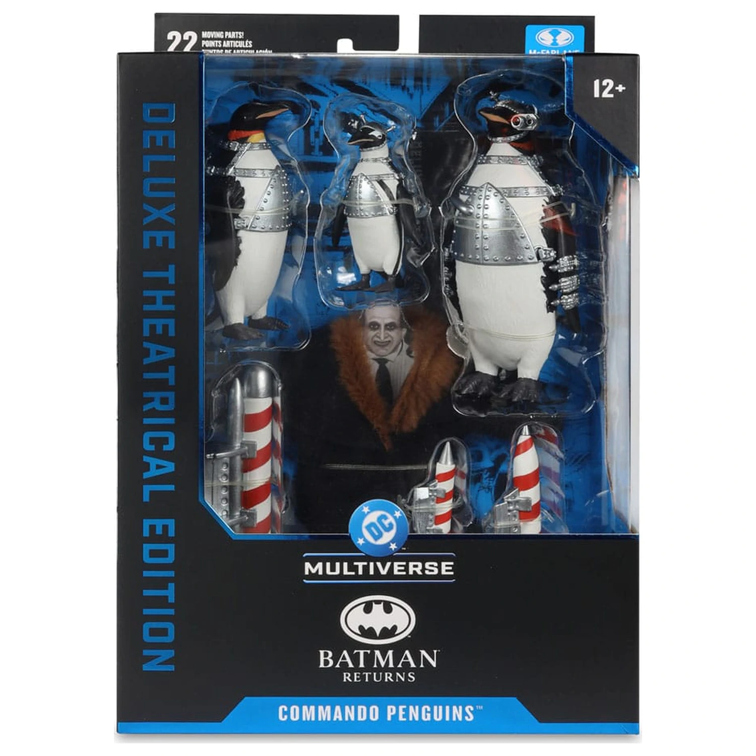 Batman Returns DC Theatrical Deluxe Edition Commando Penguins Pack akciófigura 12 cm termékfotó
