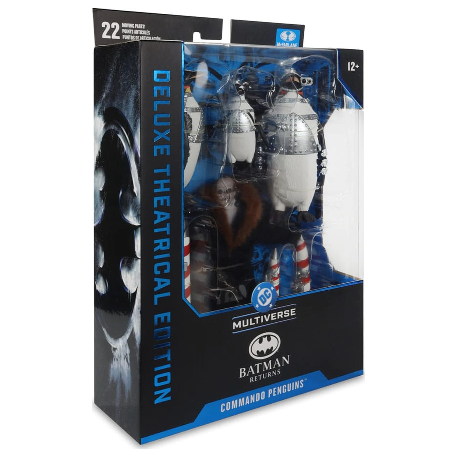 Batman Returns DC Theatrical Deluxe Edition Commando Penguins Pack akciófigura 12 cm termékfotó