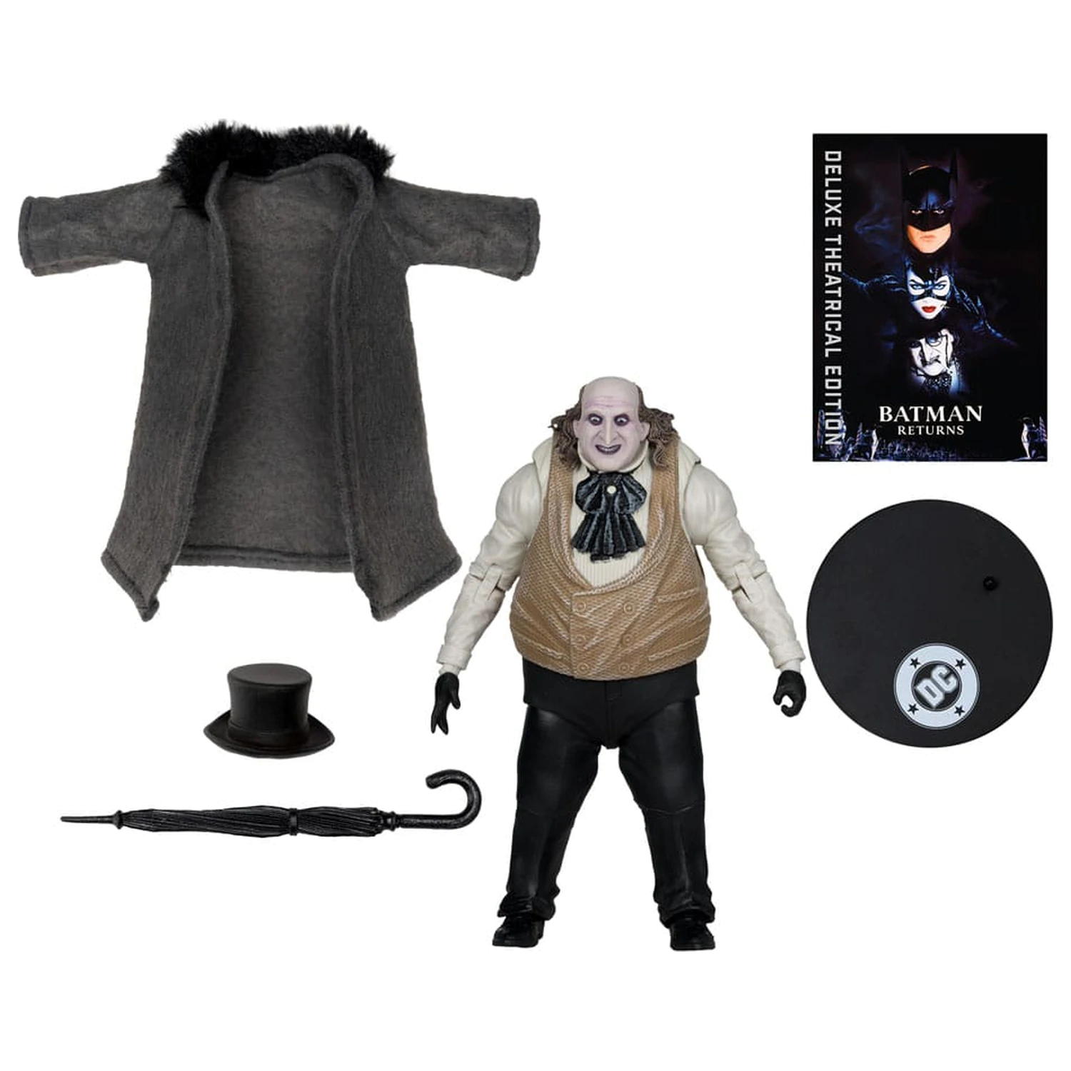 Batman Returns DC Theatrical Deluxe Edition The Penguin akciófigura 16 cm termékfotó