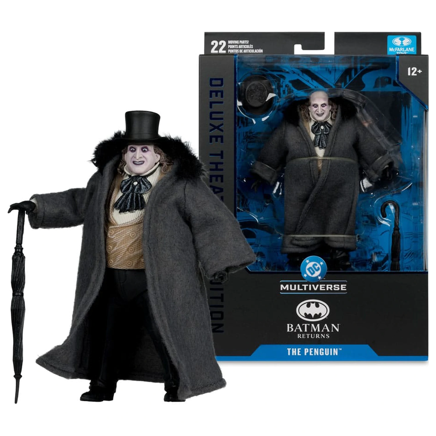 Batman Returns DC Theatrical Deluxe Edition The Penguin akciófigura 16 cm termékfotó